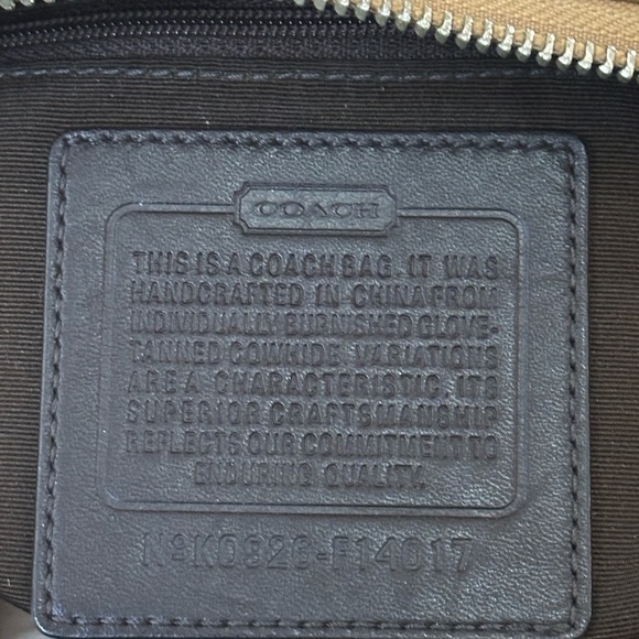 COACH Chelsea Turnlock Satchel w/Removable Shoulder Strap in Tan, COA Included! - Picture 12 of 16